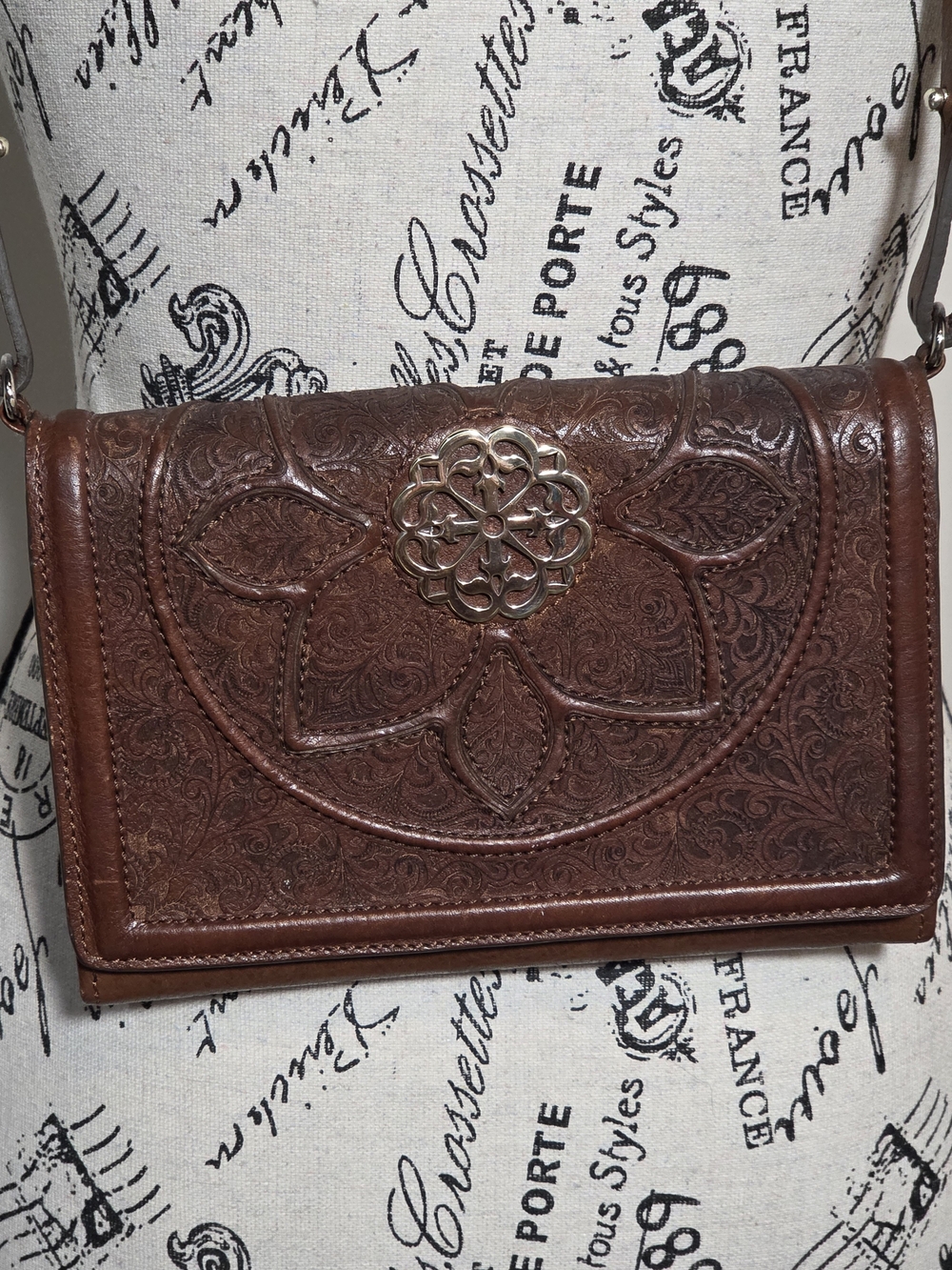 Brighton Ferrara Whisky Mystique Slim Leather Organizer - Picture 3 of 14